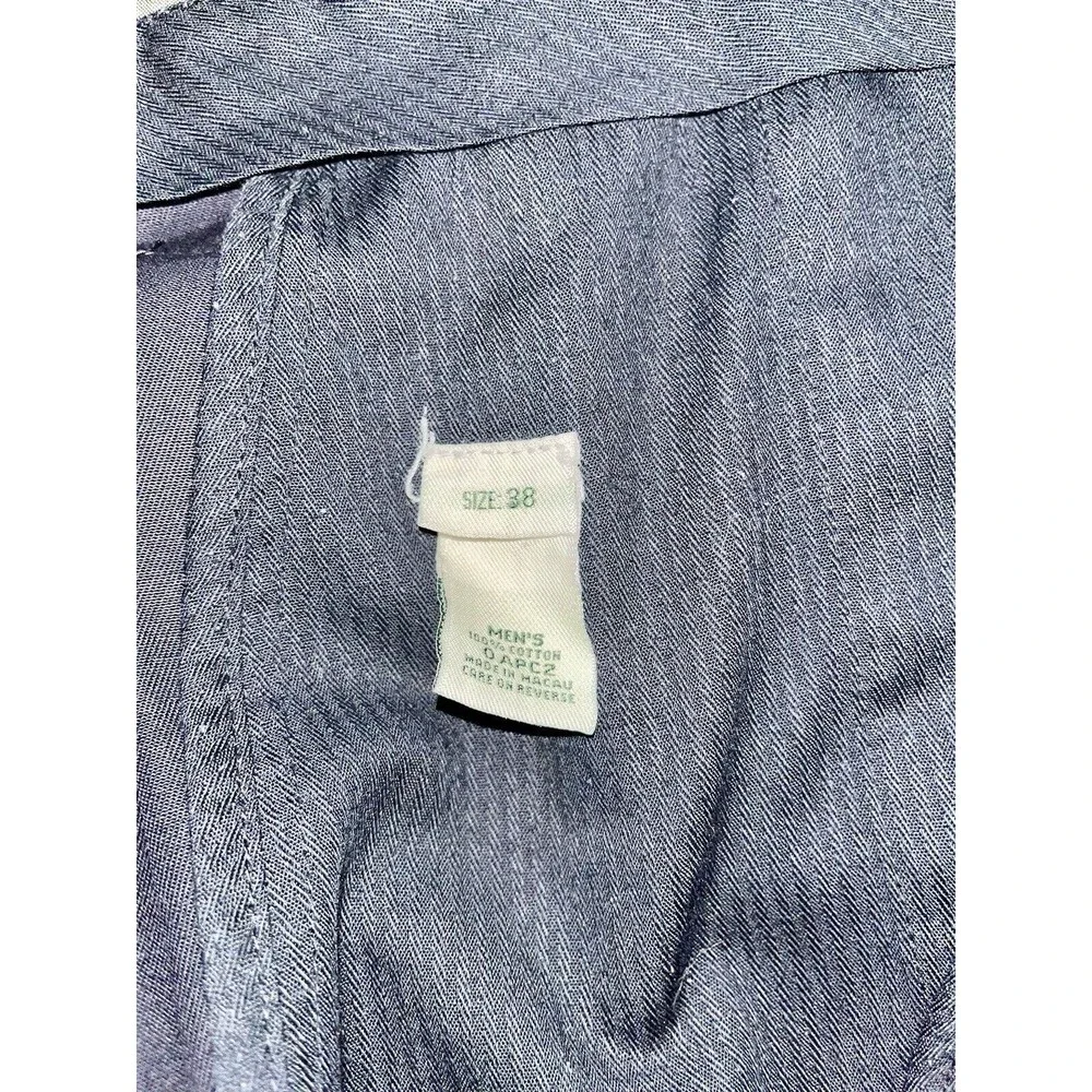 L.L. Bean Men's Navy Cuffed Pleated Dress Pants Size 38